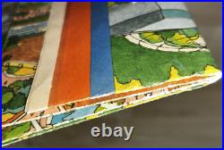 Walt Disney World Productions Epcot Center World Showcase Poster Map VTG 30 x 44