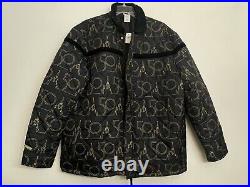 Walt Disney World Puffer Jacket Adult XXL Black Quilted 50th Anniversary New