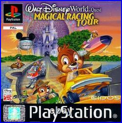 Walt Disney World Quest Magical Racing Tour (PSone) Game EHVG The Cheap Fast