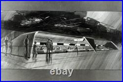 Walt Disney World RCA 1972 WDW Vintage SPACE VOYAGE Glossy Photo + Press Release