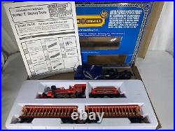 Walt Disney World Railroad HO Scale Train Set Walter E. Disney Engine, Cars
