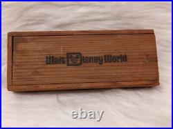 Walt Disney World Rare Wooden Cigar Box 3 count