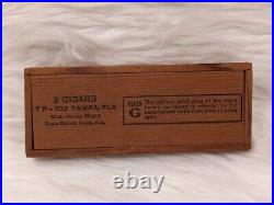 Walt Disney World Rare Wooden Cigar Box 3 count