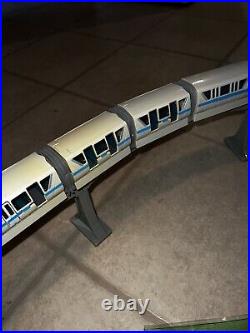 Walt Disney World Resort Blue Monorail Toy Playset with Track & Minifigures