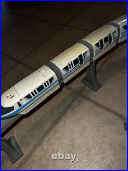 Walt Disney World Resort Blue Monorail Toy Playset with Track & Minifigures