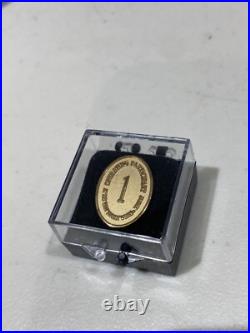 Walt Disney World Resort Operating Participant Service Award Pin 1 Year Wdw Rare
