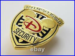 Walt Disney World Resort Security Division Rare Mickey Mouse Officer's Badge