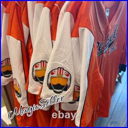 Walt Disney World Resort Star Wars Rebel Alliance #77 Baseball Jersey Size S New