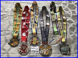 Walt Disney World RunDisney 25th Marathon 2018 Dopey Challenge All 6 Medals
