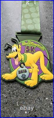 Walt Disney World Run Disney 2016 Dopey Challenge Marathon Medals Complete Set