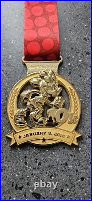 Walt Disney World Run Disney 2016 Dopey Challenge Marathon Medals Complete Set