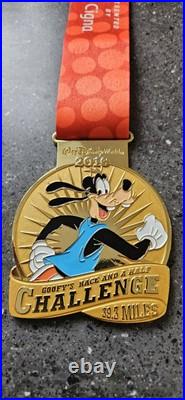 Walt Disney World Run Disney 2016 Dopey Challenge Marathon Medals Complete Set