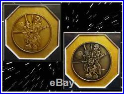 Walt Disney World STAR WARS WEEKENDS 2007 Silver Coin Gold Mickey Limited Rare