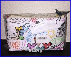 Walt Disney World Sketch Cosmetic Bag Dooney Bourke