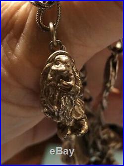 Walt Disney World Sleeping Beauty And The Dwarfs Sterling Silver And Monogramed