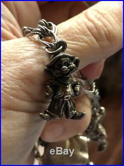 Walt Disney World Sleeping Beauty And The Dwarfs Sterling Silver And Monogramed