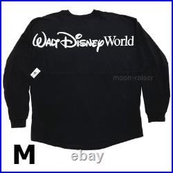 Walt Disney World Spirit Jersey Black with White Disney Parks Adult MEDIUM Walt Disney World Spirit Jersey Black with White Disney Parks Adult MEDIUM