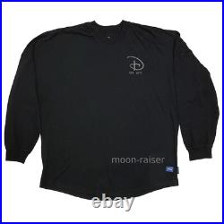Walt Disney World Spirit Jersey Monochrome Black on Black Disney Parks LARGE
