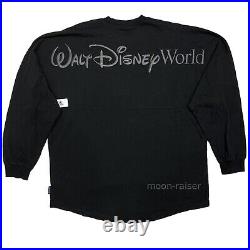 Walt Disney World Spirit Jersey Monochrome Black on Black Disney Parks XXL Walt Disney World Spirit Jersey Monochrome Black on Black Disney Parks XXL
