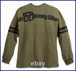 Walt Disney World Spirit Jersey Olive, Army, Green Medium