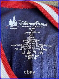 Walt Disney World Spirit Jersey Size XL American Stars and Stripes 4th July