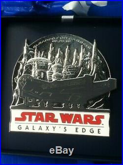 Walt Disney World Star Wars Galaxy's Edge Opening Day Jumbo Pin LE 1000 New