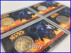 Walt Disney World. Star Wars Weekends 2005. 4 x Limited Edition Coin Set NEW