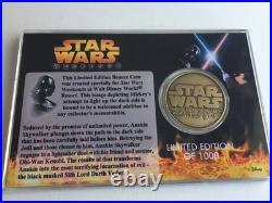 Walt Disney World. Star Wars Weekends 2005. 4 x Limited Edition Coin Set NEW