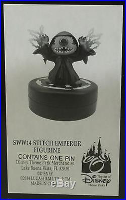 Walt Disney World Star Wars Weekends Emperor Stitch Medium Big Figure +l. E. Pin