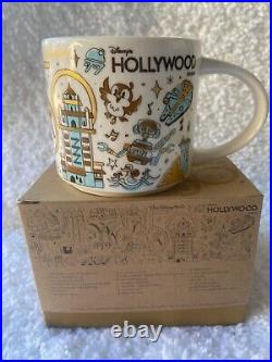 Walt Disney World Starbucks 50th Anniversary Full Size 14 Oz. Mug Set, Rare