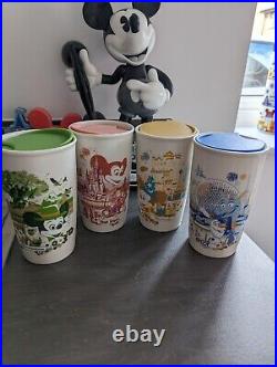 Walt Disney World Starbucks 50th Vintage Collection Tumblers / Mugs / Cups