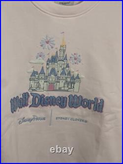 Walt Disney World Stoney Clover Lane SCL Pink Pullover Sweatshirt Sweater Medium