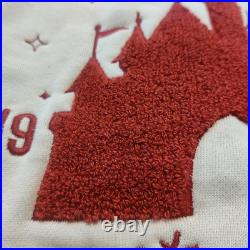 Walt Disney World Sweater Red 1955 Embroidered Most Magical Place Size 3XL NEW