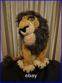 Walt Disney World The Lion King Scar Plush Toy 10 inches