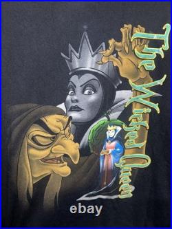 Walt Disney World The Wicked Queen Maleficent Snow White 90s Vintage Shirt-XL