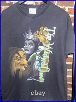 Walt Disney World The Wicked Queen Maleficent Snow White 90s Vintage Shirt-XL
