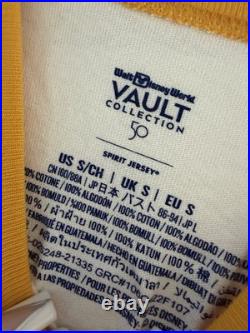 Walt Disney World Vault Collection Spirit Jersey White/Blue/Yellow Long Sleeve S