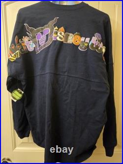 Walt Disney World Villains Glow in the Dark Adults Spirit Jersey 2025 Size M