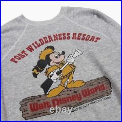 Walt Disney World Vintage Jumper Mens Large L Fort Wilderness Resort Sweatshirt