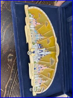 Walt Disney World WDW Happiest Celebration On Earth Castle Jumbo Pin LE1500