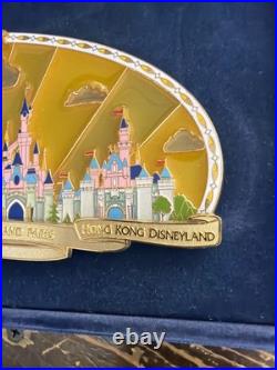 Walt Disney World WDW Happiest Celebration On Earth Castle Jumbo Pin LE1500