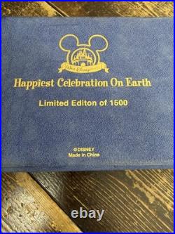 Walt Disney World WDW Happiest Celebration On Earth Castle Jumbo Pin LE1500