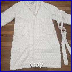 Walt Disney World Waffle 100% Cotton Bath Robe With belt White Size One Size
