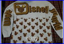 Walt Disney World Waffles Mickey Mouse Spirit Jersey Adults Size Small-BNWT