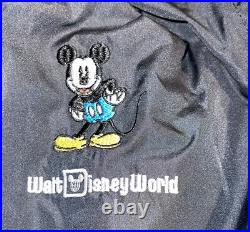 Walt Disney World Women's Rain Jacket Black Hoodie Full Zip-3XL BNWT Fast Ship