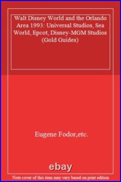 Walt Disney World and the Orlando Area 1993 Universal Studios