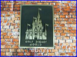 Walt Disney World castle plaque