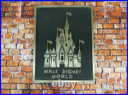 Walt Disney World castle plaque
