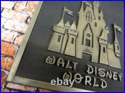 Walt Disney World castle plaque