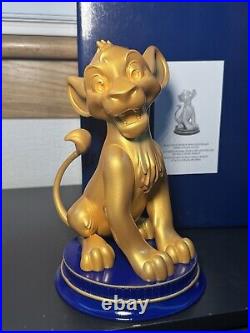 Walt Disney world 50th Anniversary Lion King Simba Statue 2022